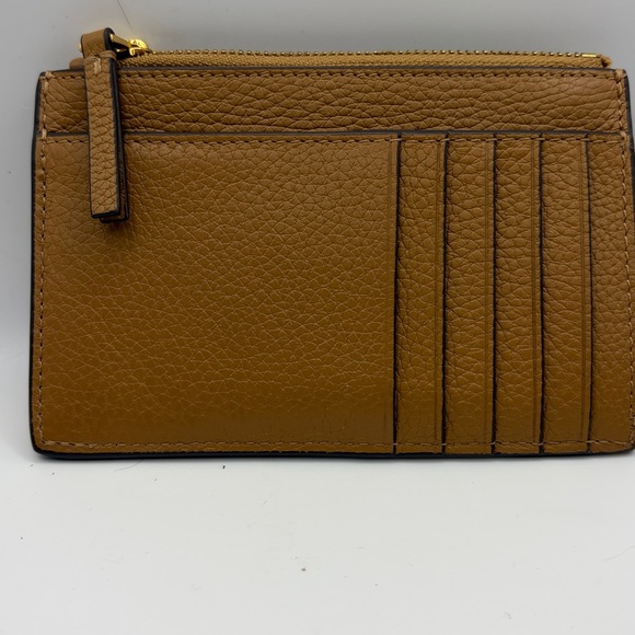 Tory Burch Britten Zip Card Case Wallet - Picture 2 of 4